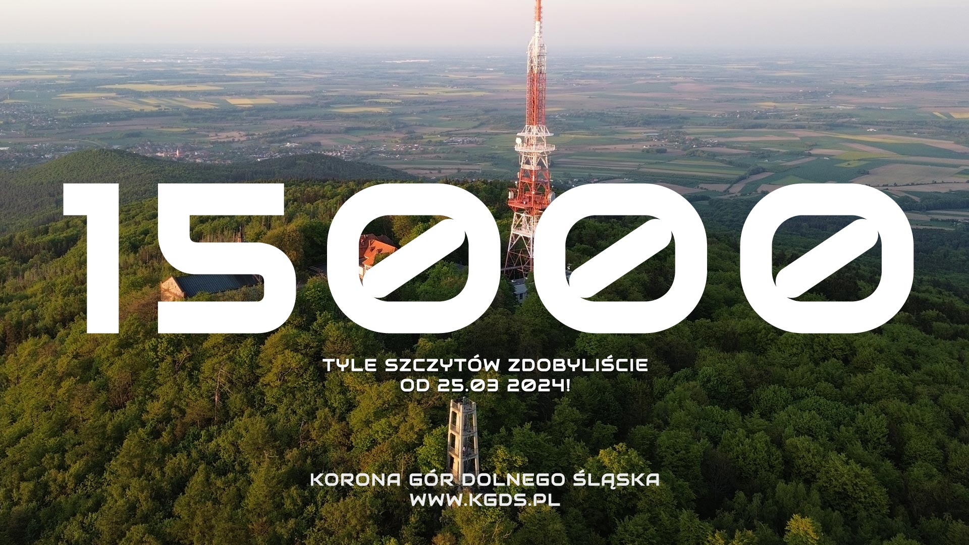 Ponad 15000 szczytów zdobytych w KGDŚ od 25.03.2024